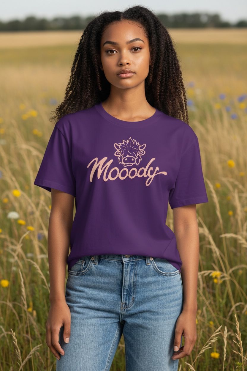 Mooody | Funny T-Shirt | Baaad Flockers
