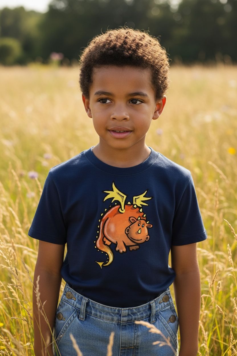Little Flockers T-Shirt | Dragon