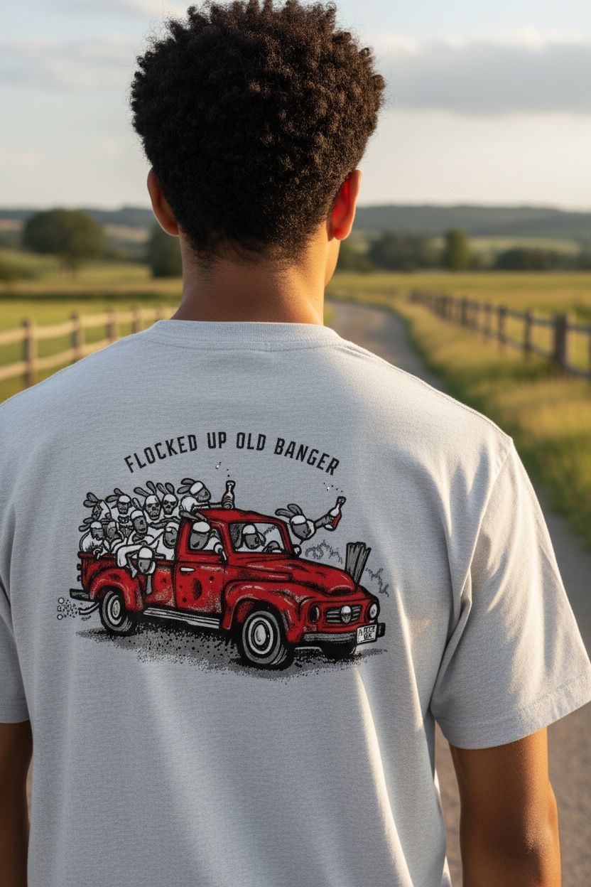 Flocked Up Old Banger|  Funny T-Shirt | Flockers