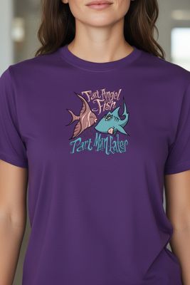 Angel Fish | Funny T-shirt | Flockers