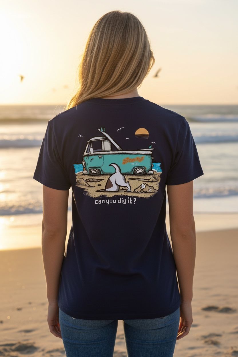 Can You Dig It | Funny Dog T-Shirt | Baaad Flockers