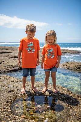 Too Cool For the Rock Pool Kids T-Shirt | Seaside Tee | Little Flockers®