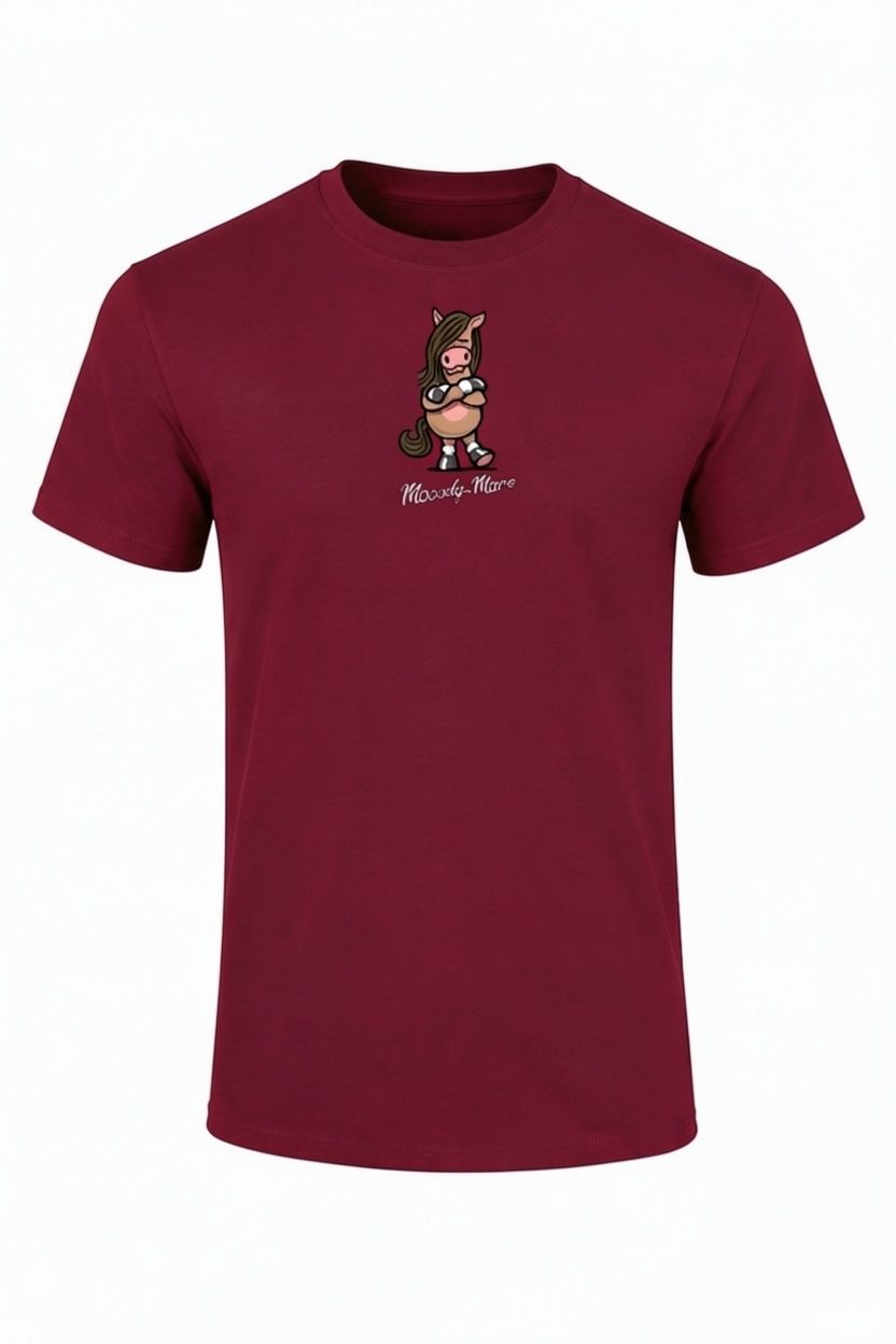 Mooody T-Shirt | Mooody with Attitude, Colour: Red, Size: XS