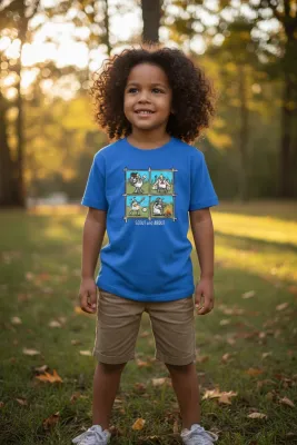 Scouting Out and About | Kids' Funny T-shirt
