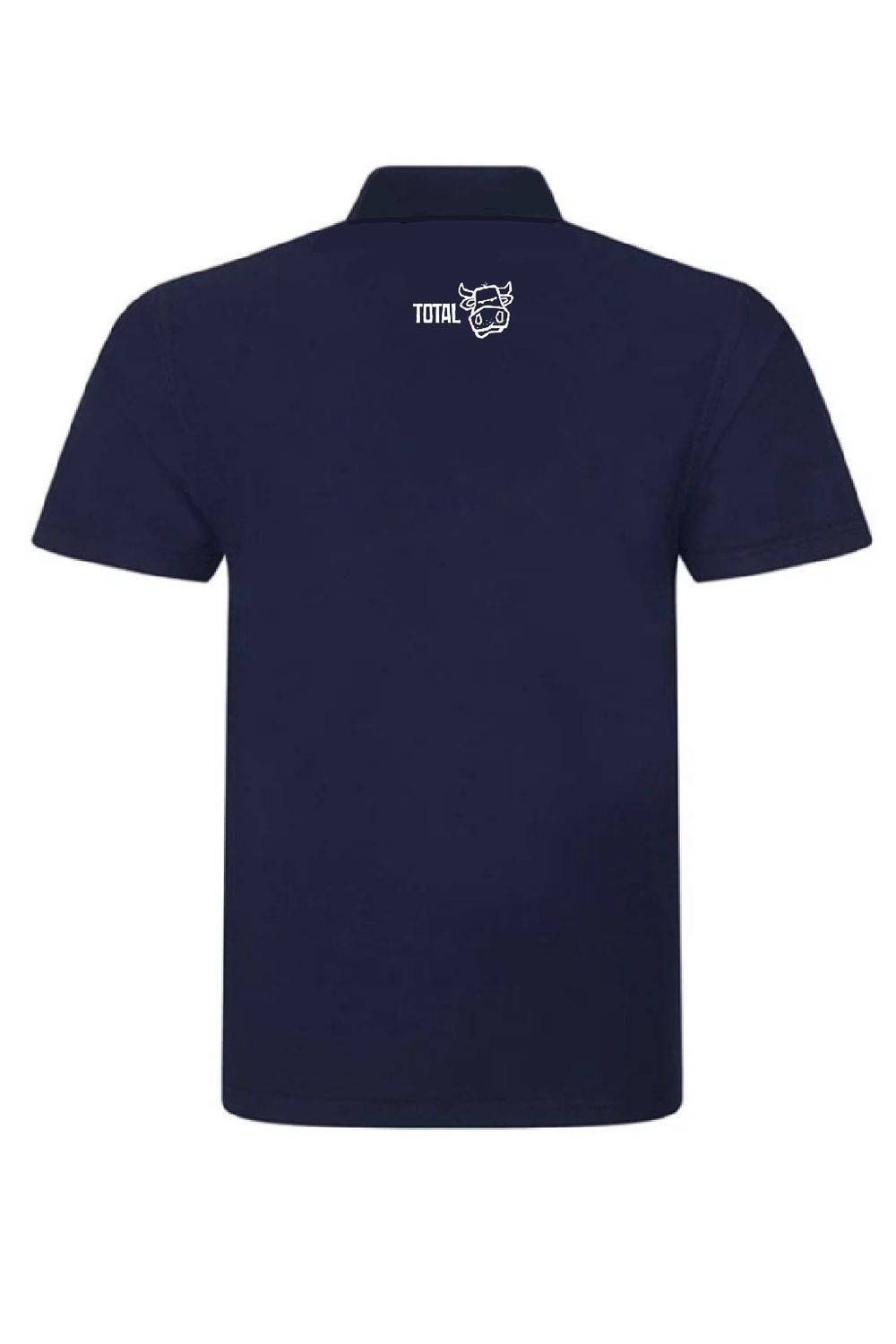 Total Bull Short Sleeved Polo | Embroidered, Colour: Navy, Size: XS