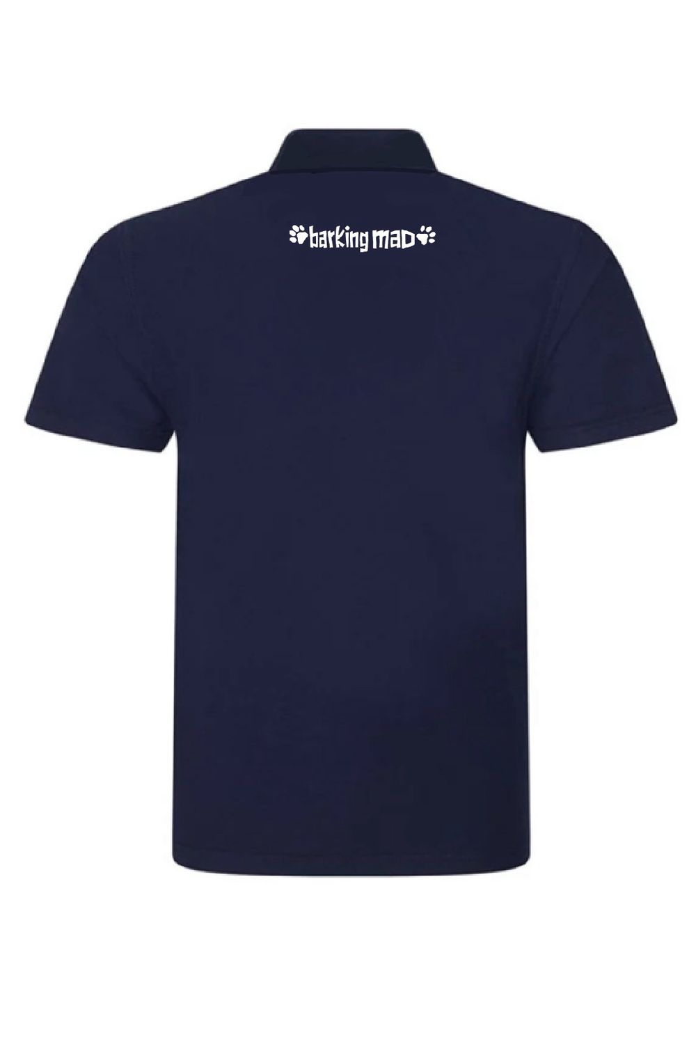 Barking Mad Short Sleeved Polo, Colour: Navy, Size: XS