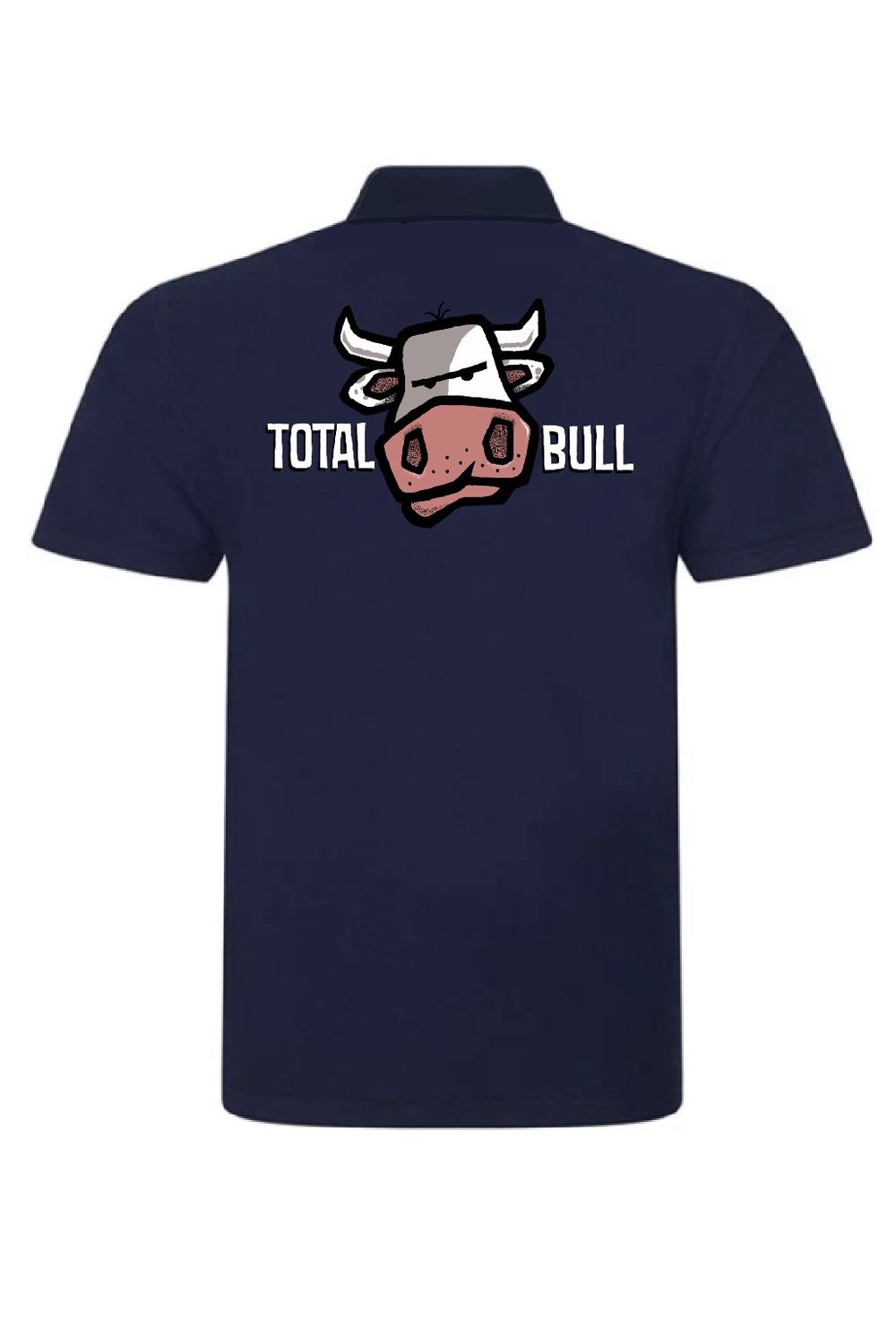 Total Bull | Short Sleeved Polo | The Bull, Colour: Navy Blue, Size: XS