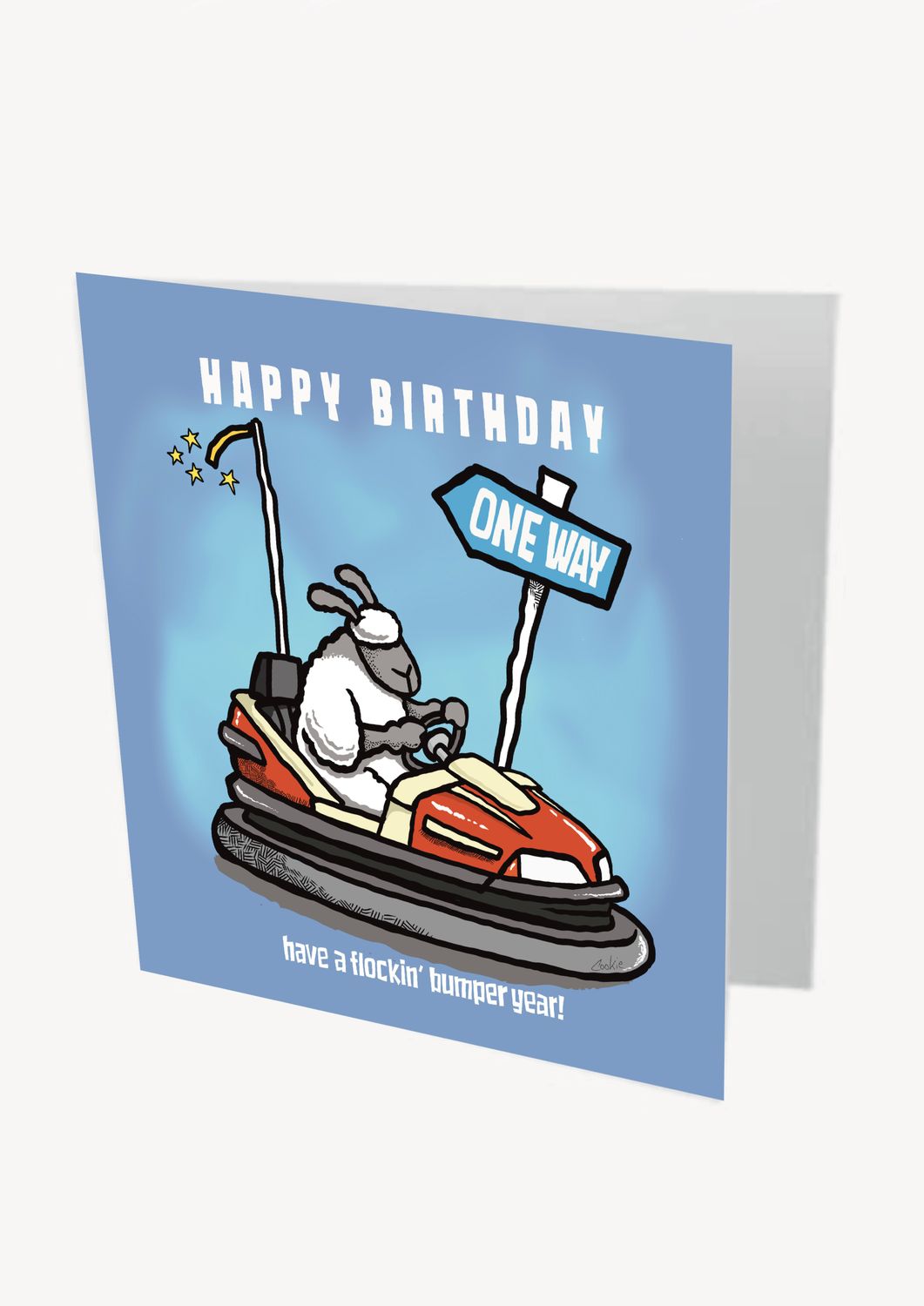 Have a Flocking Bumper Birthday Card | Funny Sheep Birthday Card | Baaad Flockers®