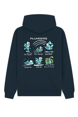 Plunge | Full Zipped Hoodie | Flockers