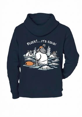 Flock Its Cold | Full Zipped Hoodie | Flockers