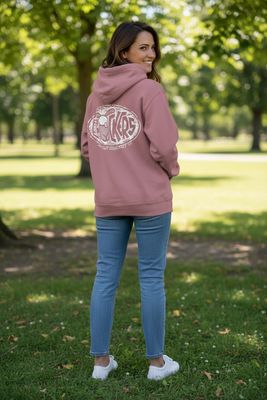 Authentic Icon Hoodie | British Graphic Full Zipped Hoodie | Baaad Flockers®