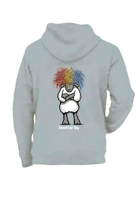 Baaad Hair Day | Full Zipped Hoodie | Flockers