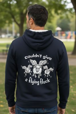 Couldn't Give  A Flying Flock | Full Zipped Hoodie | Flockers