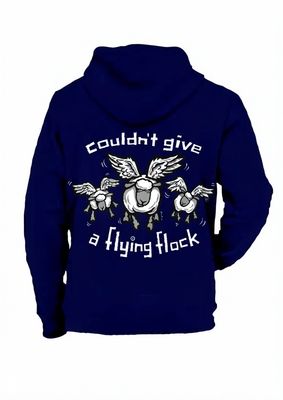 Couldn't Give  A Flying Flock | Full Zipped Hoodie | Flockers