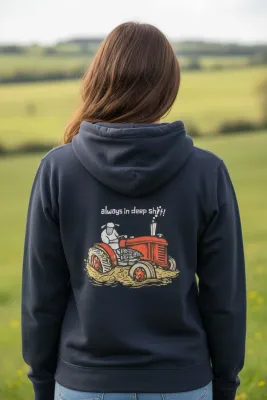 Always In Deep Sh*t! | Full Zipped Hoodies | Flockers