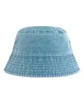 Mad Moose Bucket Hat | Recycled Wildlife Festival Hat | Baaad Flockers®, Colour: Vintage Light Denim, Size: Large/XL