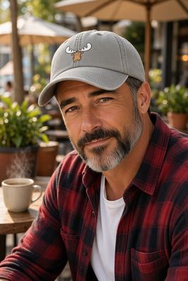 Mad Moose Baseball Cap | Funny Wildlife &amp; Outdoor Vintage-Style Cap | Baaad Flockers®