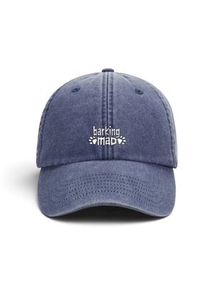 Barking Mad® Baseball Cap | Funny Dog Lover &amp; Dog Walking Cap | Baaad Flockers®