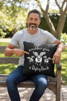 Couldn't Give A Flying Flock | Cushion | Flockers