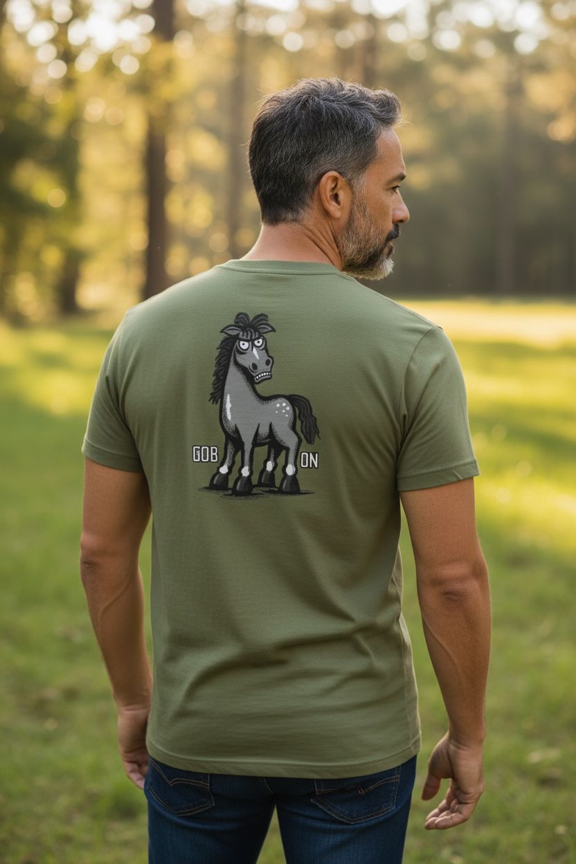 Cob On! | Funny Horse T-Shirt | Flockers