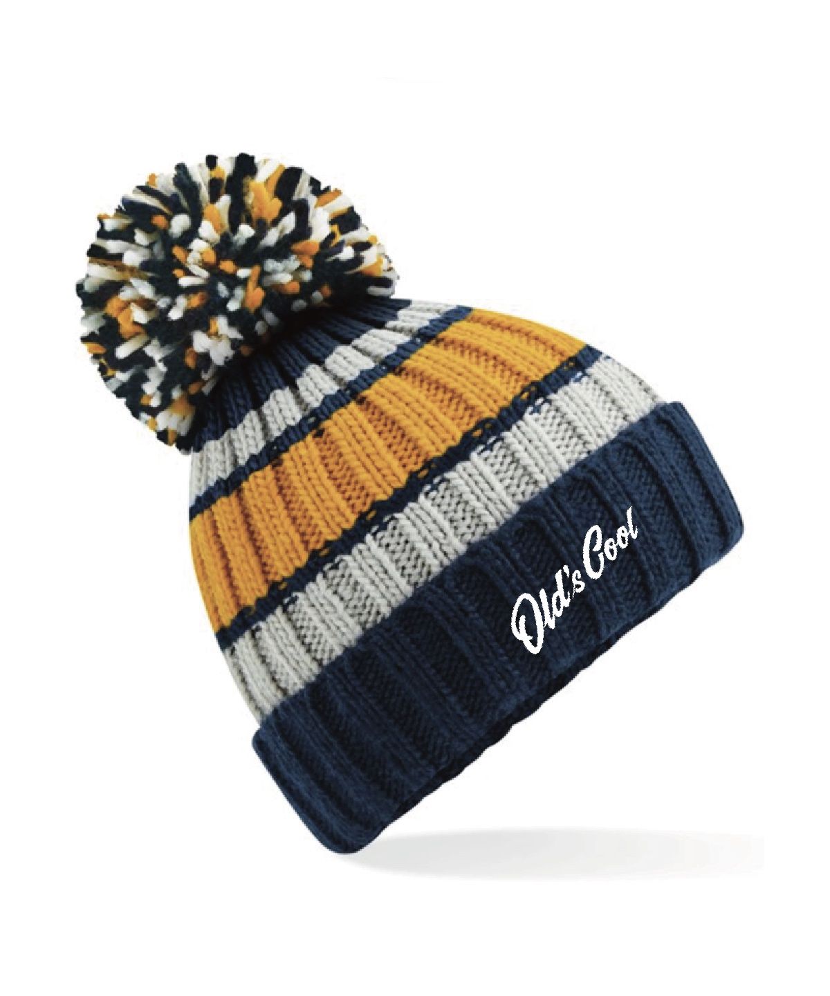 Old's Cool | Woolly Hat | Flockers, Colour: Dijon Blue