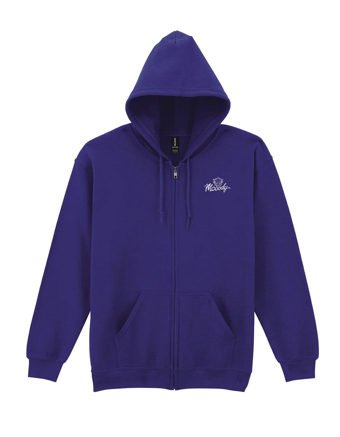 Mooody | Lightweight Full Zipped Hoodie | Flockers