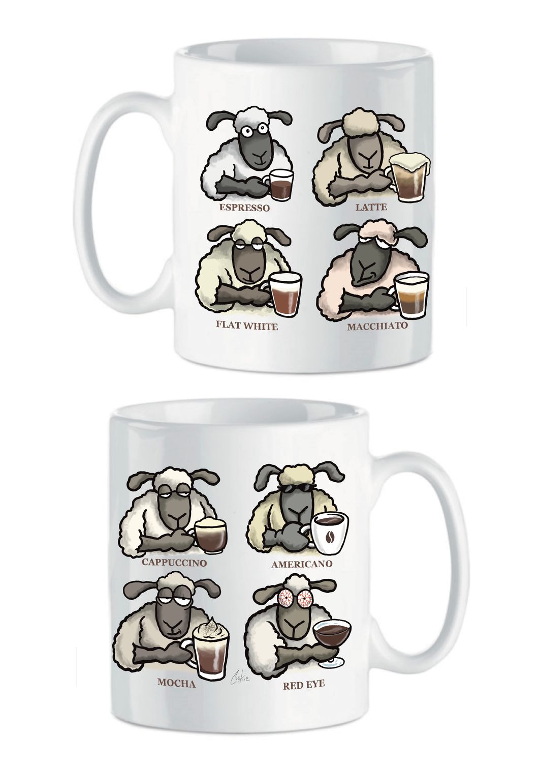 How Do You Like Your Coffee? Mug | Funny Coffee Gift | Baaad Flockers®