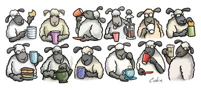 Anyone For A Cuppa Mug | Funny Tea Lover Gift | Baaad Flockers®
