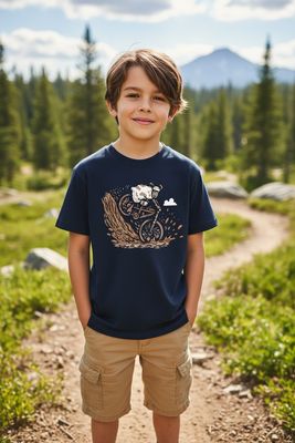 Muddy Flocker Kids T-Shirt | Funny Outdoor Adventure Tee | Little Flockers®