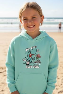 Too Cool For the Rock Pool Kid’s Hoodie | Seaside Hoodie | Little Flockers®