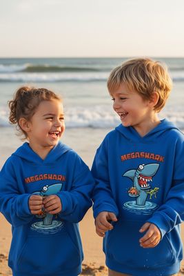 Megashark Kid’s Hoodie | Shark Hoodie for Children | Little Flockers®