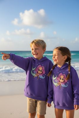 Mermaid Kid’s Hoodie | Magical Ocean Hoodie for Children | Little Flockers®