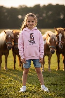Mooody Mare Kid’s Hoodie | Funny Horse Hoodie for Kids | Little Flockers®