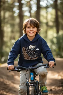 Muddy Kid’s Hoodie | Funny Outdoor Adventure Hoodie | Little Flockers®