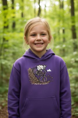Muddy Kid’s Hoodie | Funny Outdoor Adventure Hoodie | Little Flockers®