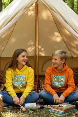 Scout And About Kid's Hoodies