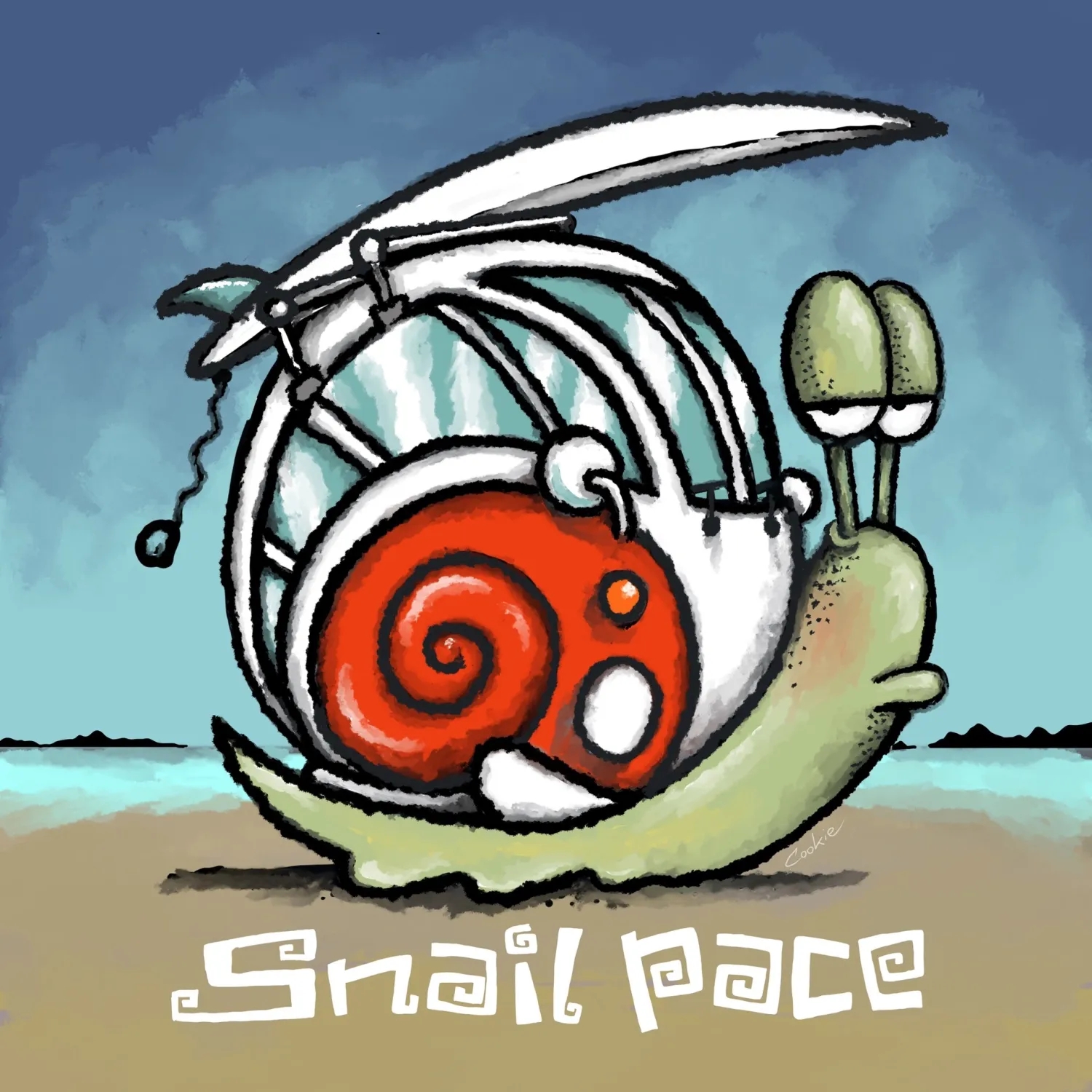 Snail Pace | Man Cave Sign | Flockers