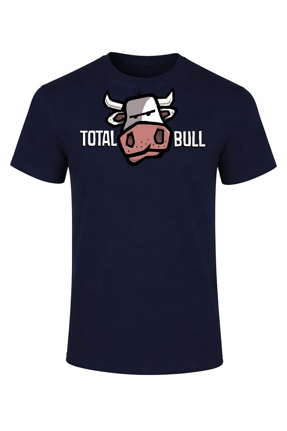 Total Bull | Bull T-shirt | Flockers, Colour: Navy, Size: XS