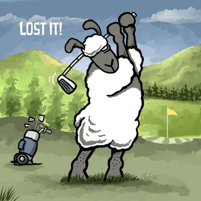 Lost It ! Golf Fridge Magnet | Flockers