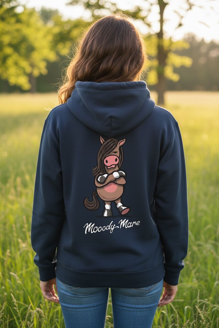 Mooody Mare Attitude | Full Zipped Hoodie