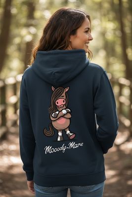 Mooody Mare Attitude Rugged Hoodie | Funny Horse Lover Hoodie | Baaad Flockers®