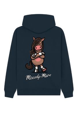 Mooody Mare Attitude Rugged Hoodie | Funny Horse Lover Hoodie | Baaad Flockers®