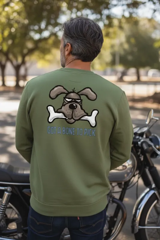 Bad To The Bone | Crew Neck Sweater