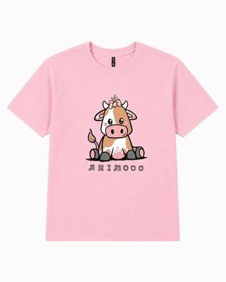 Animooo Kids T-Shirt | Funny Cow T-Shirt for Children | Little Flockers®