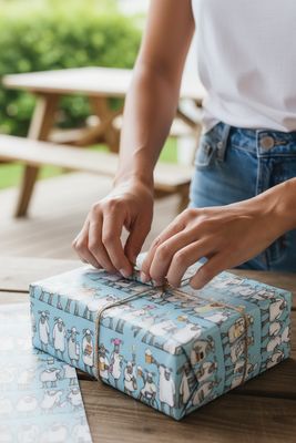 Funny Wrapping Paper | Flockers