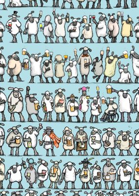 Funny Wrapping Paper | Flockers