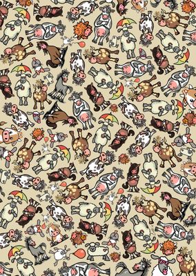 Funny Wrapping Paper | Mooody