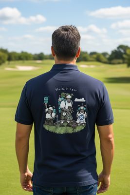 McFlockin Lost Polo | Funny Scottish Hiking Polo Shirt | Baaad Flockers®