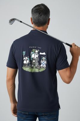 McFlockin Lost Polo | Funny Scottish Hiking Polo Shirt | Baaad Flockers®