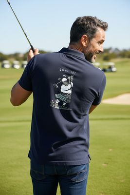 McLost It! Polo Shirt | Funny Golf Polo Shirt for Golfers |  Baaad Flockers®